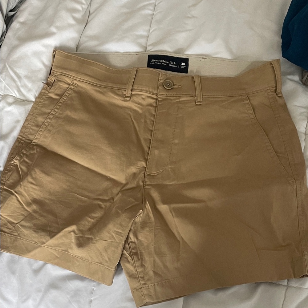 Abercrombie & Fitch Khaki Shorts